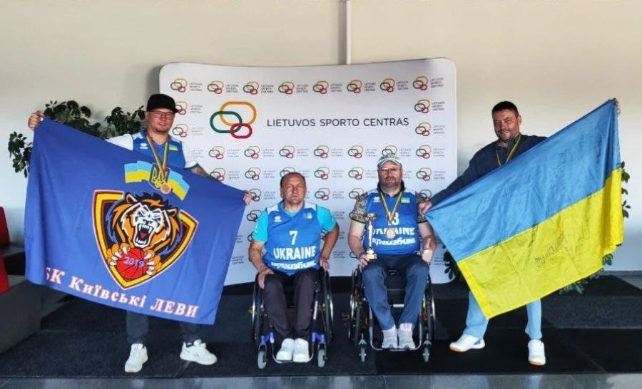 Баскетбол на кріслах у Литві: Київські Леви – третє місце 18-19 жовтня
