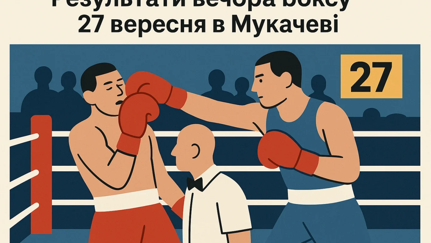 Гарячі результати вечора боксу в Мукачеві: що варто знати?