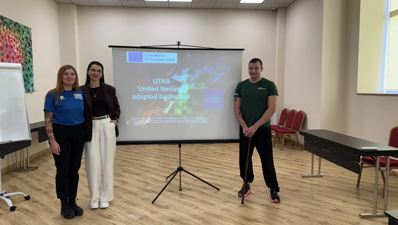 Хто представляє Україну на UTAB у Єревані? Адаптивний баскетбол 6-8 листопада