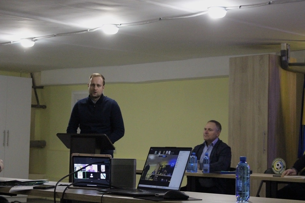 Конференція Асоціації футболу Донецької області на Донеччині з керівниками УАФ, 18.12.2025. Важливі рішення для розвитку ф...