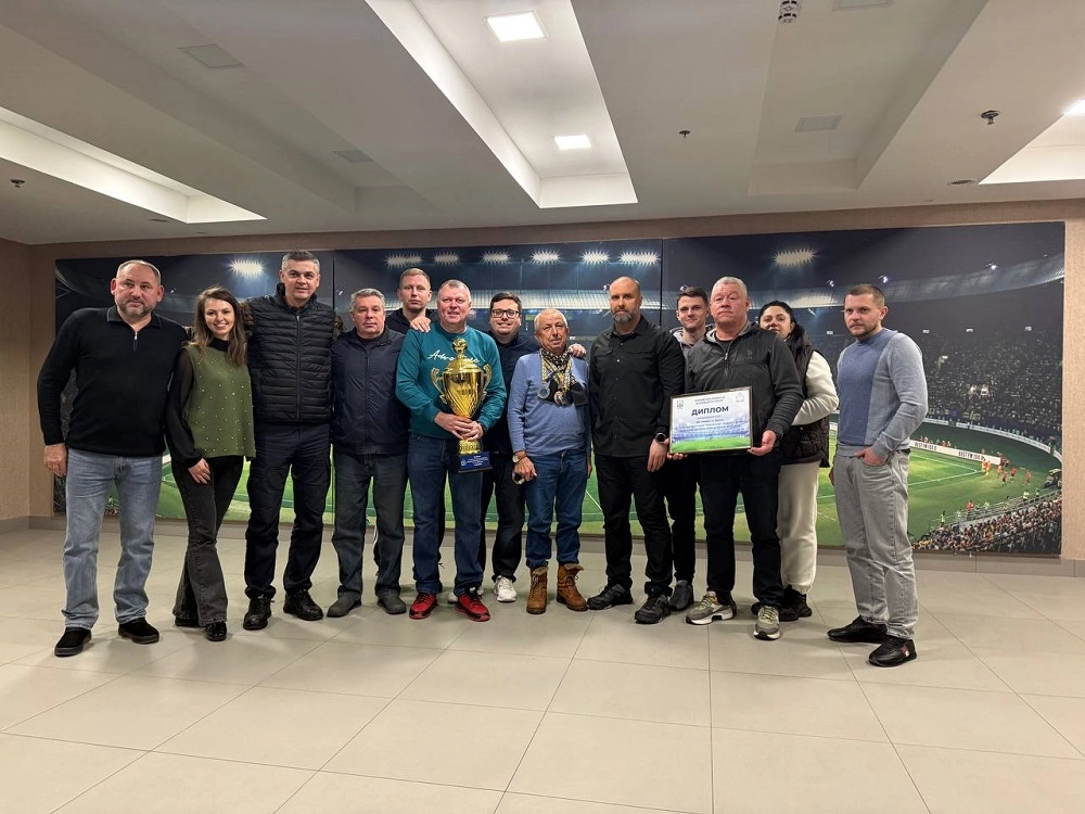 Members of the Kharkiv Regional Football Association review 2025 developments and celebrate local football achievements.