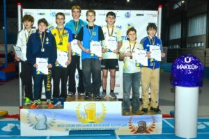 Championship winners at the Ukrainian Modern Pentathlon