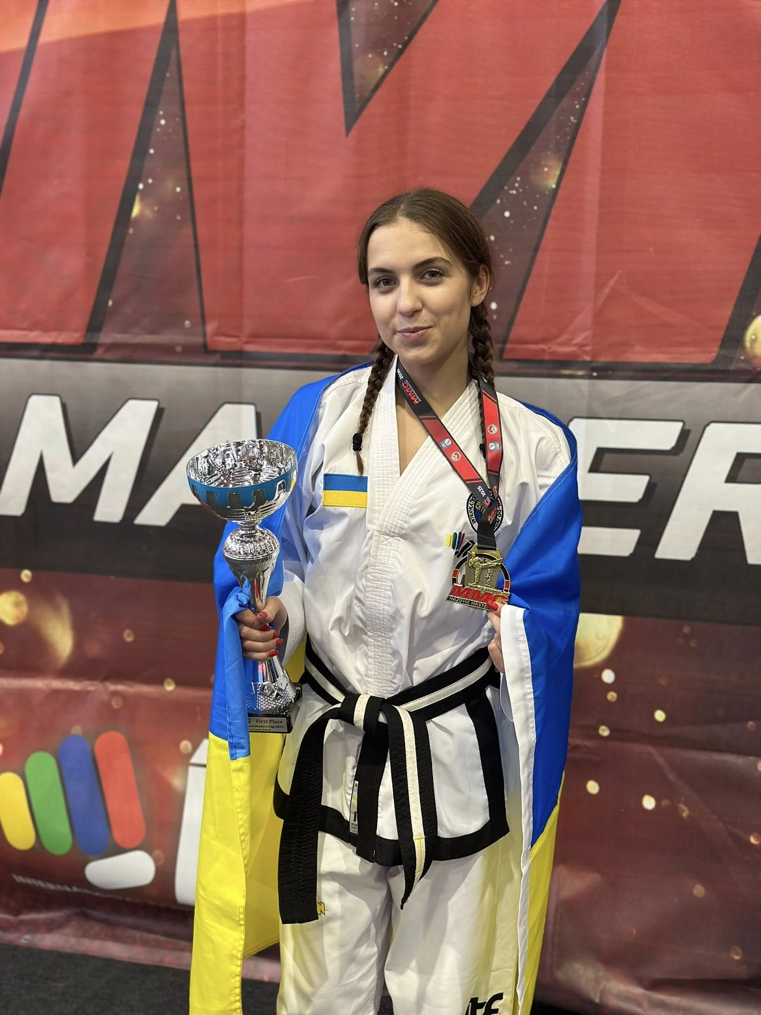 Українська спортсменка на міжнародному турнірі