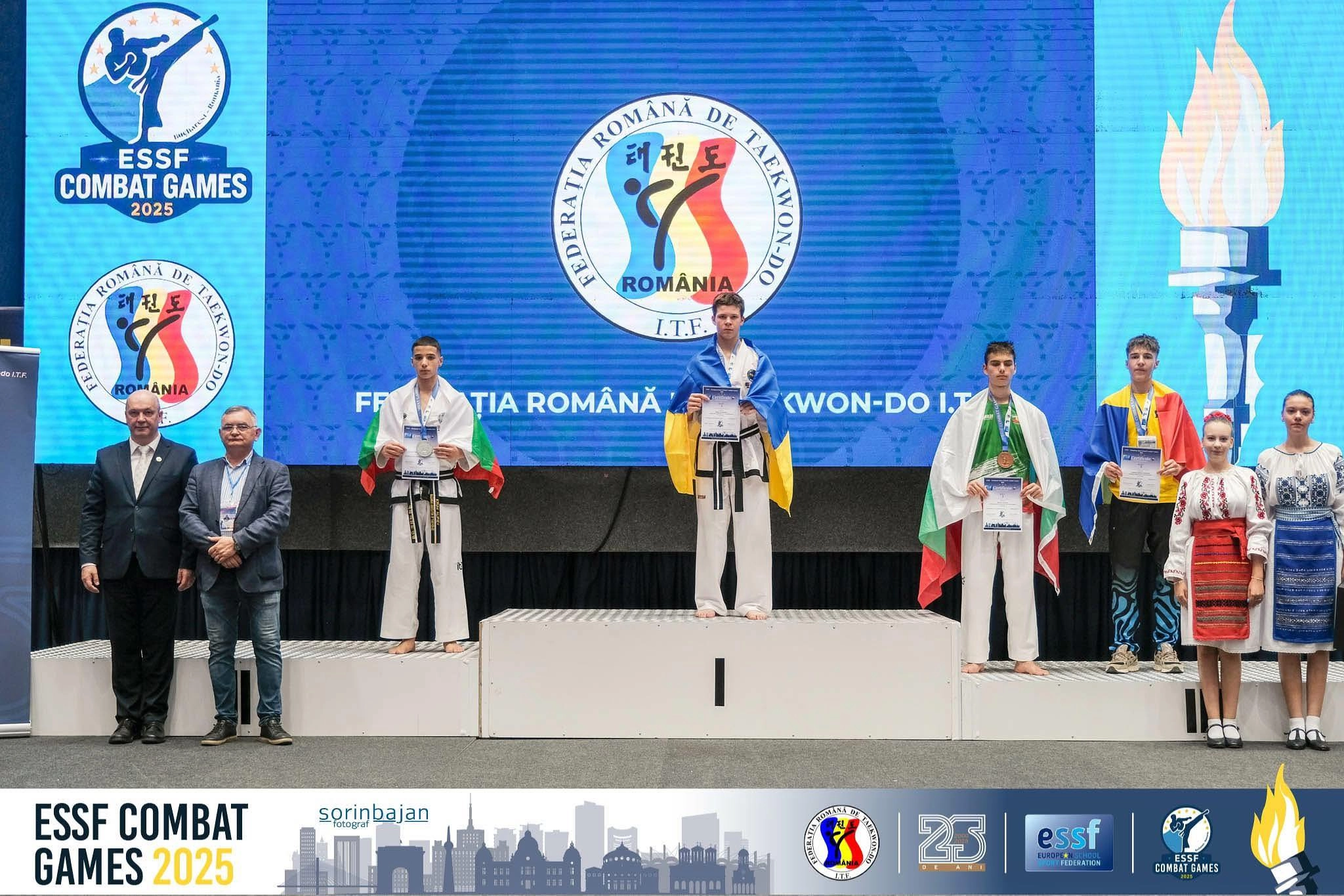 Таеквон-До ІТФ вперше на ESSF Combat Games – тріумф України