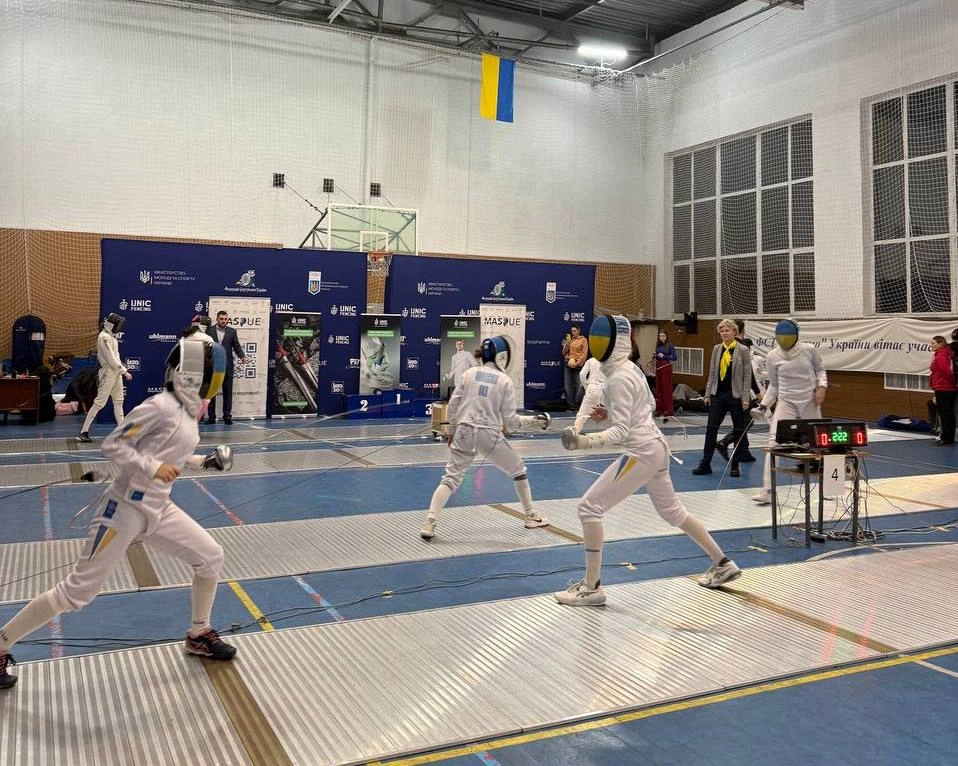 U-23 fencing competition in Kyiv features 140+ participants, showcasing rising stars like Alina Dmytruk and Arsenii Karapysh.