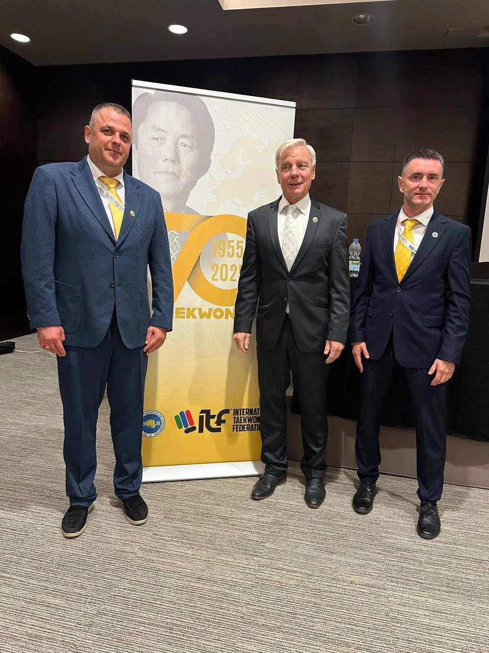 Три делегати на Чемпіонаті світу з Таеквон-До у Поречі, Хорватія, 2025: підтримка української збірної.