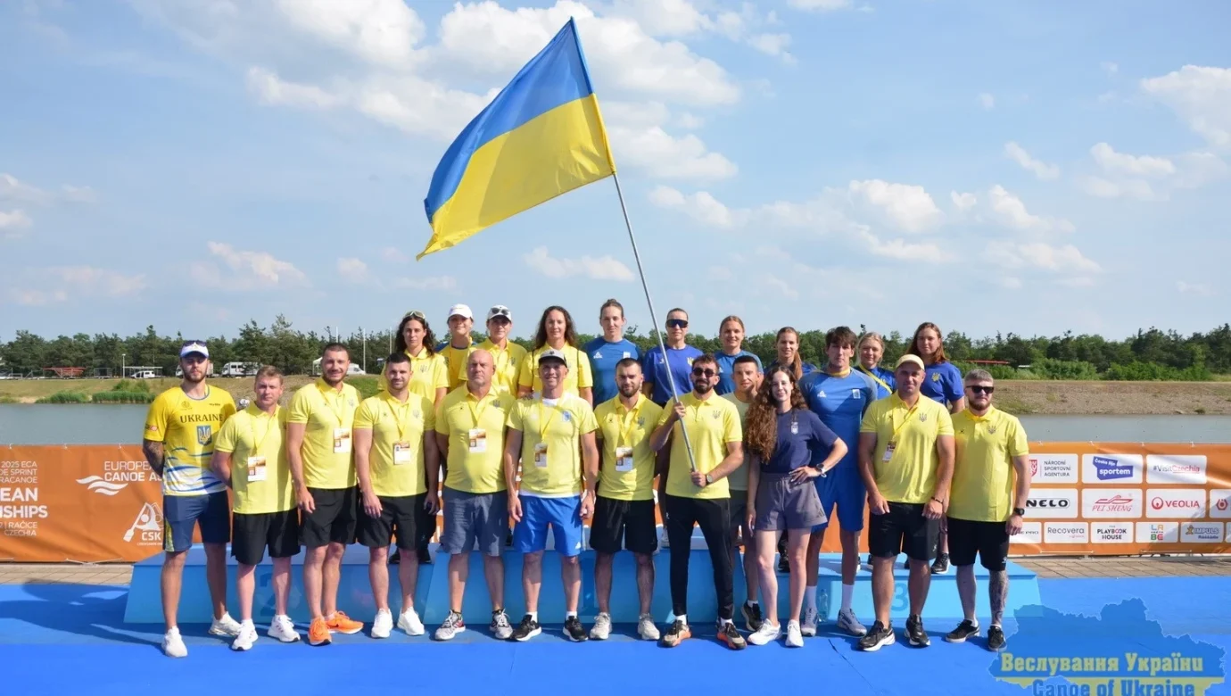 Хто у складі збірної України з байдарок і каное на 2026-й?