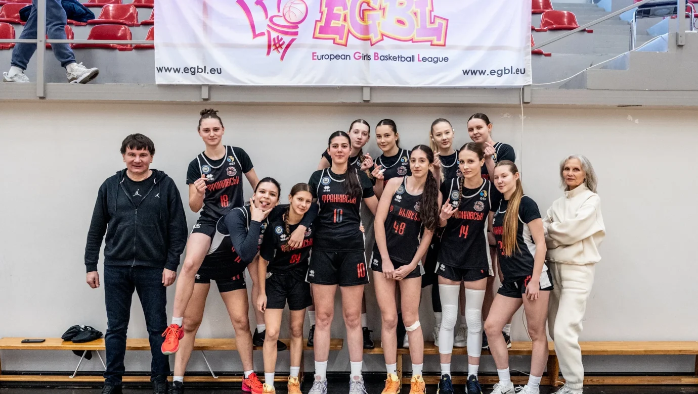Хто і коли грає? Українські U-14-U-19 у фіналах EGBL 2025/26