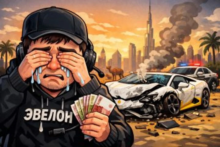 Дубай, ДТП і $100 000 зверху: що відбувається зі стримером Евелоном?