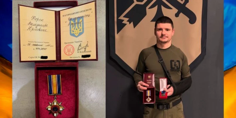 Володимир Корсю нагороджений орденом «За мужність» ІІІ ступеня