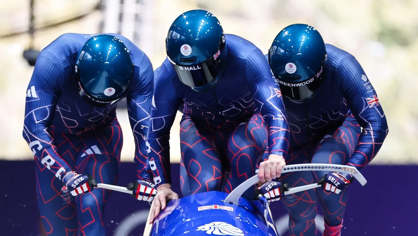 Хто зупинить німців? Team GB 7-мі у чотиримісному бобі – Зимова Олімпіада 2026