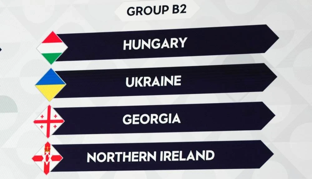 Коли грає Україна у Лізі націй-2026/2027? Весь графік B2