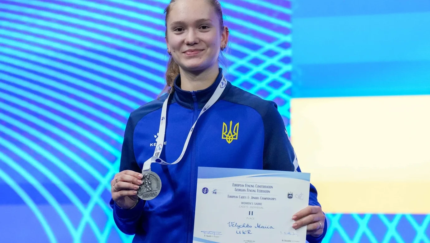 16-річна сенсація? Величко бере срібло на Кадетському чемпіонаті Європи 2026