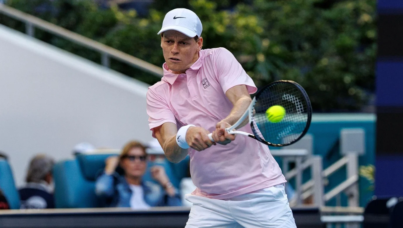 Хто зупинить Сіннера на Miami Open 2026 – 28 сетів на Masters 1,000?