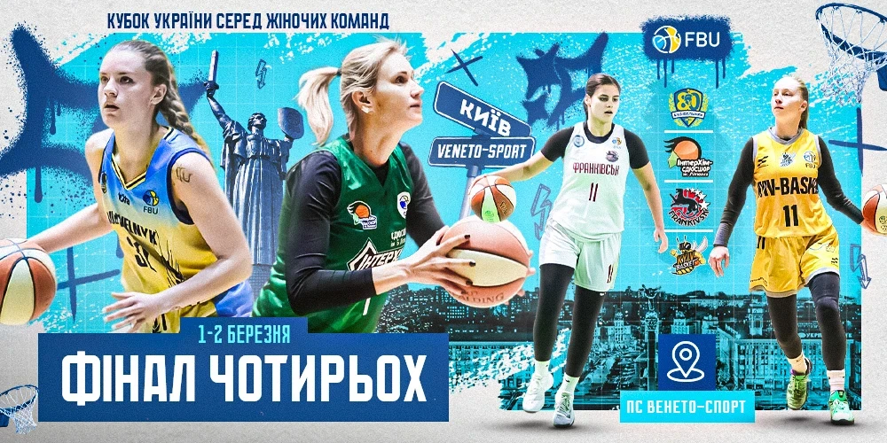 Київ приймає жіночий Кубок України 2025/26 – розклад і де дивитися