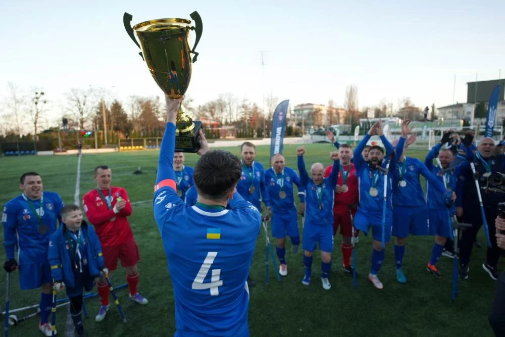 Перший Кубок України з ампфутболу – хто привітав і що далі?