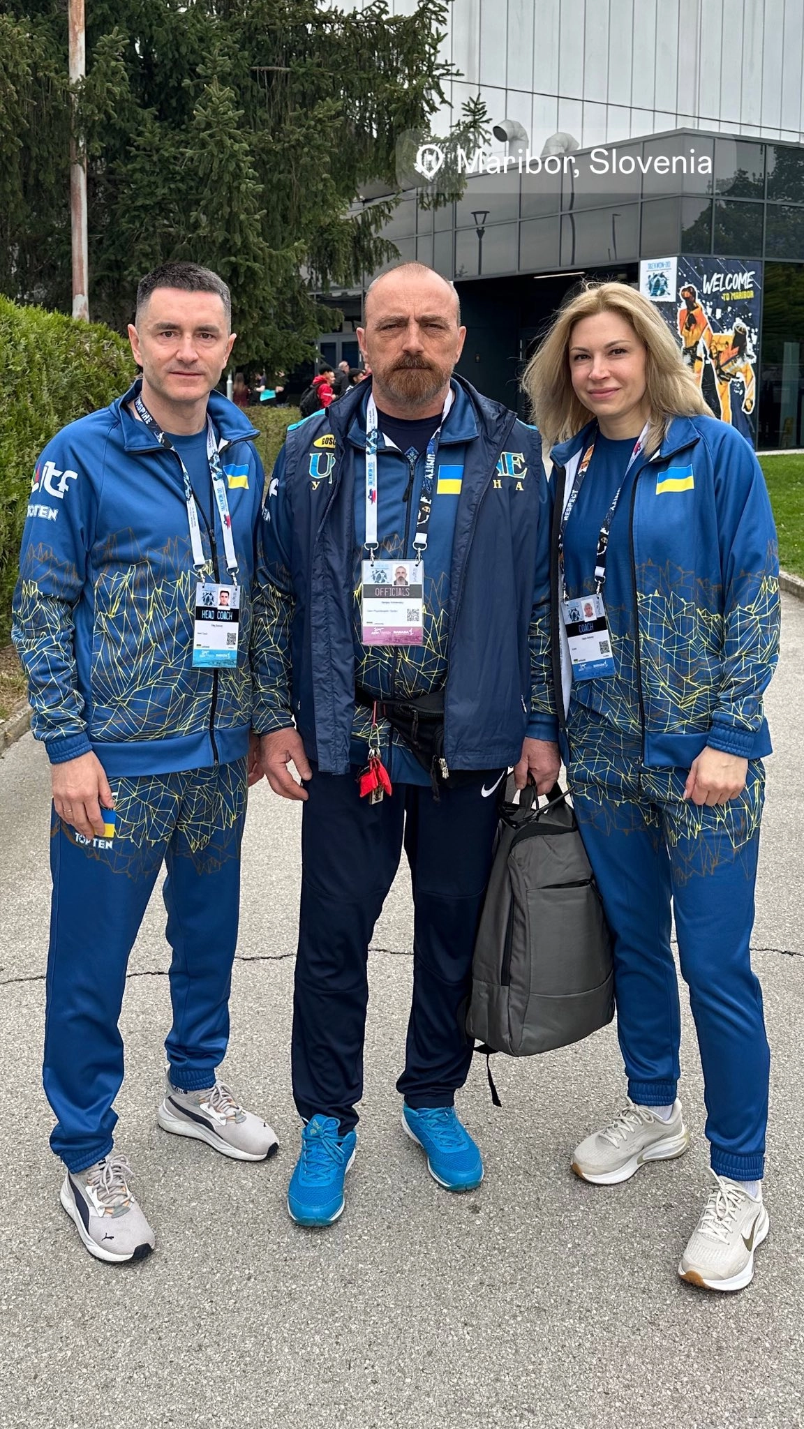 Тренери збірної України з Таеквон-До на Чемпіонаті Європи 2026 у Маріборі, Словенія