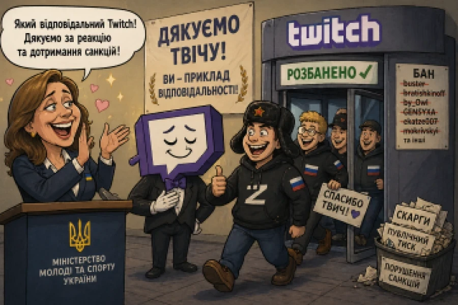 Twitch заблокував акаунти з турніром «Алабуга Політех» – чи відповість YouTube?