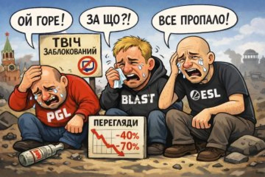 CS2 і Dota 2 під ударом? Дані про частку RU-аудиторії Twitch
