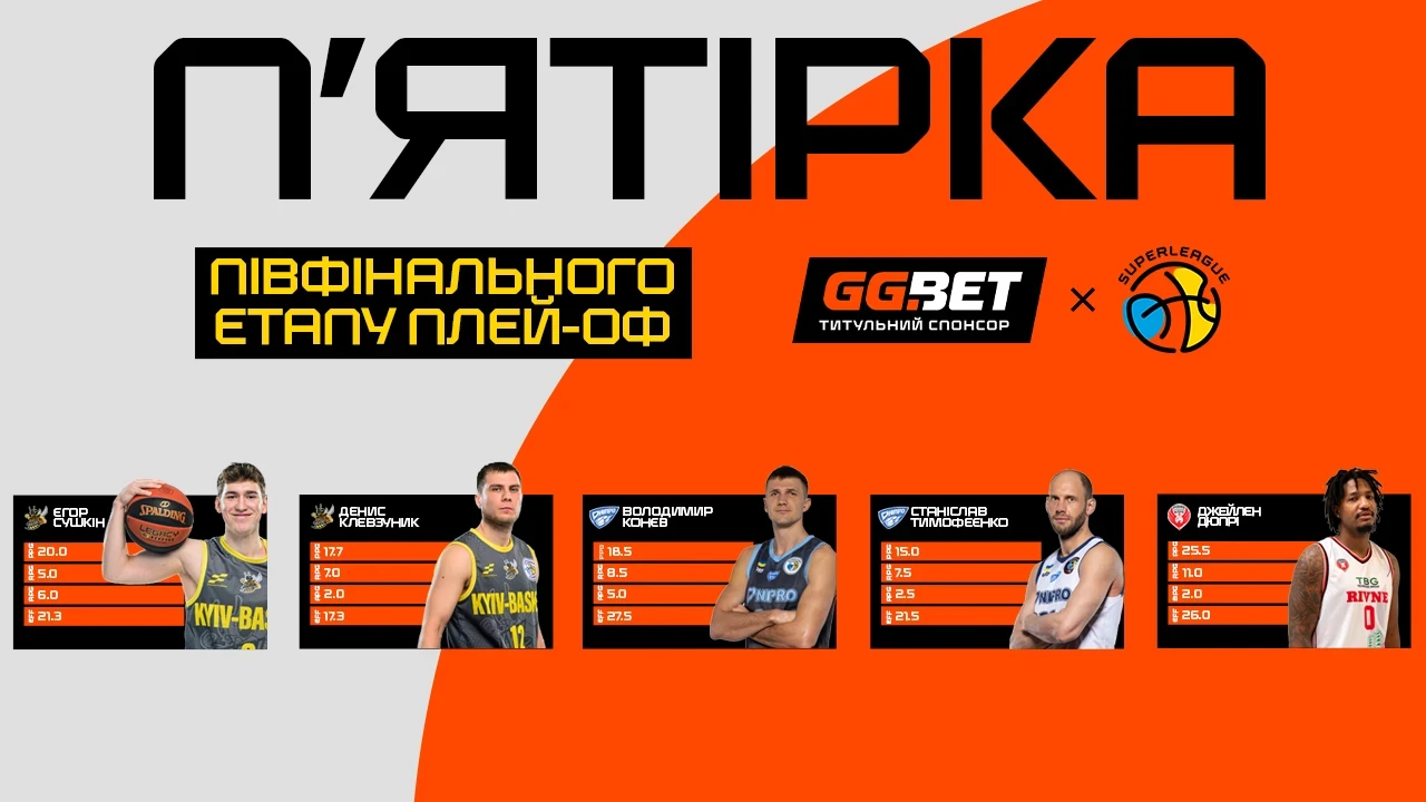 Фінал Суперліги GGBET вже тут: Київ-Баскет проти Дніпра?