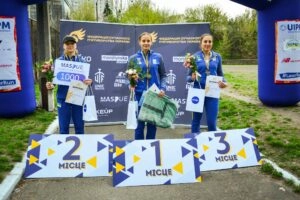 Переможниці U17 дівчата на Чемпіонаті України з сучасного п’ятиборства у Києві