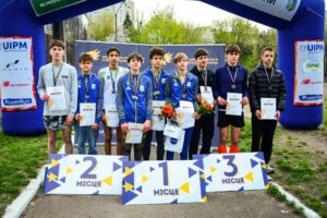 Переможці командного Чемпіонату України U17 з сучасного п’ятиборства, Київ-1 та Київ-2
