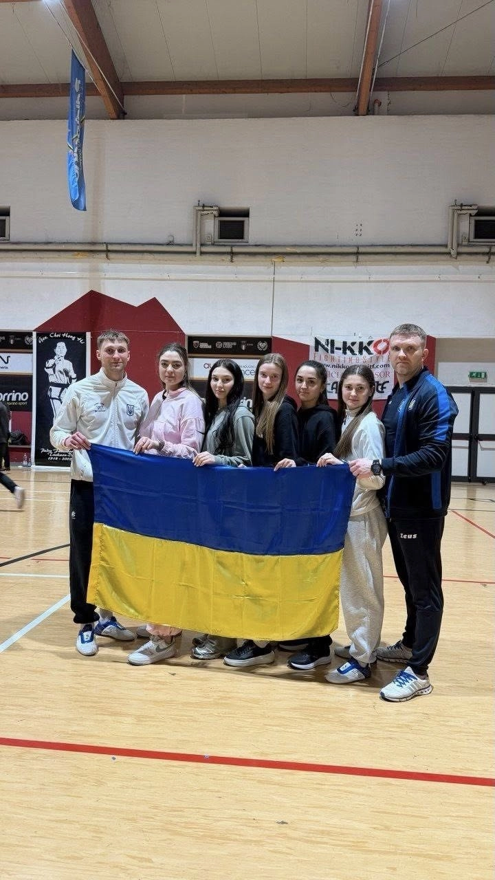 Спортсмени Martial Arts Center з Харкова на Roma Gladiator Open 2026 з прапором України