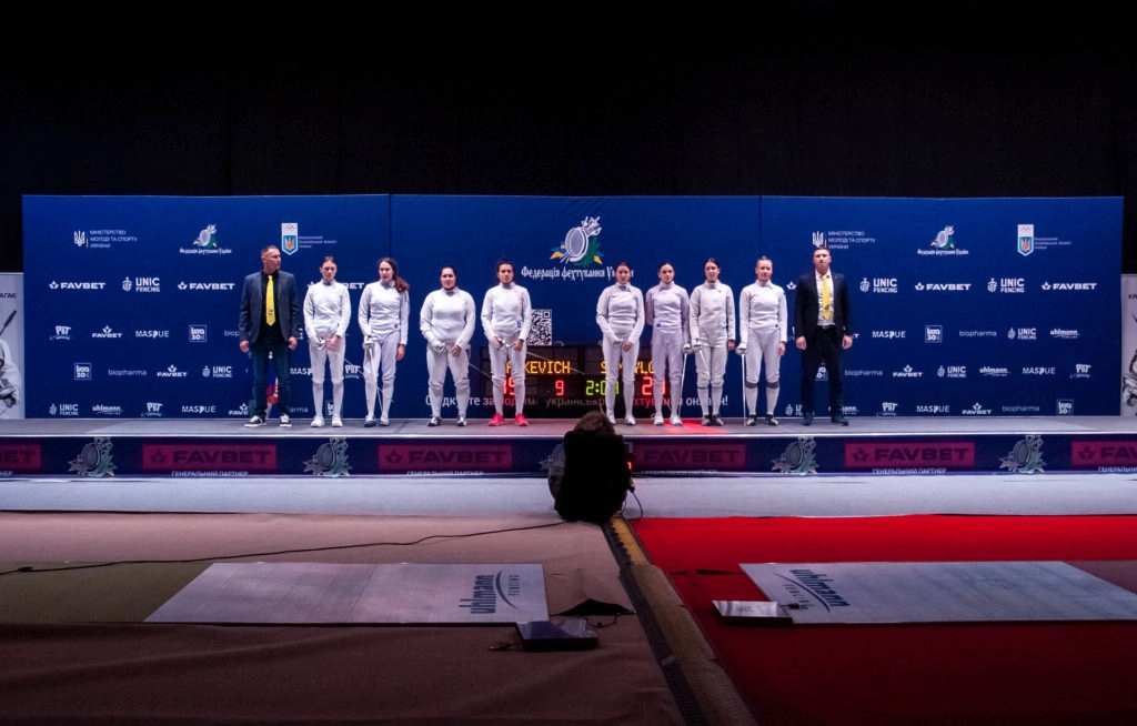 Українська жіноча збірна з фехтування на чемпіонаті світу в Тбілісі 2025 року