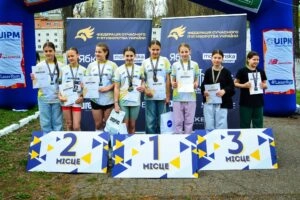 Переможці командного Чемпіонату України з п’ятиборства U11 дівчата, Київ-1 на першому місці