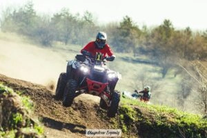 Козак Артур з Києва на квадроциклі долає екстремальну трасу 2-го етапу «Ukrainian cross-country» в Кременчуці