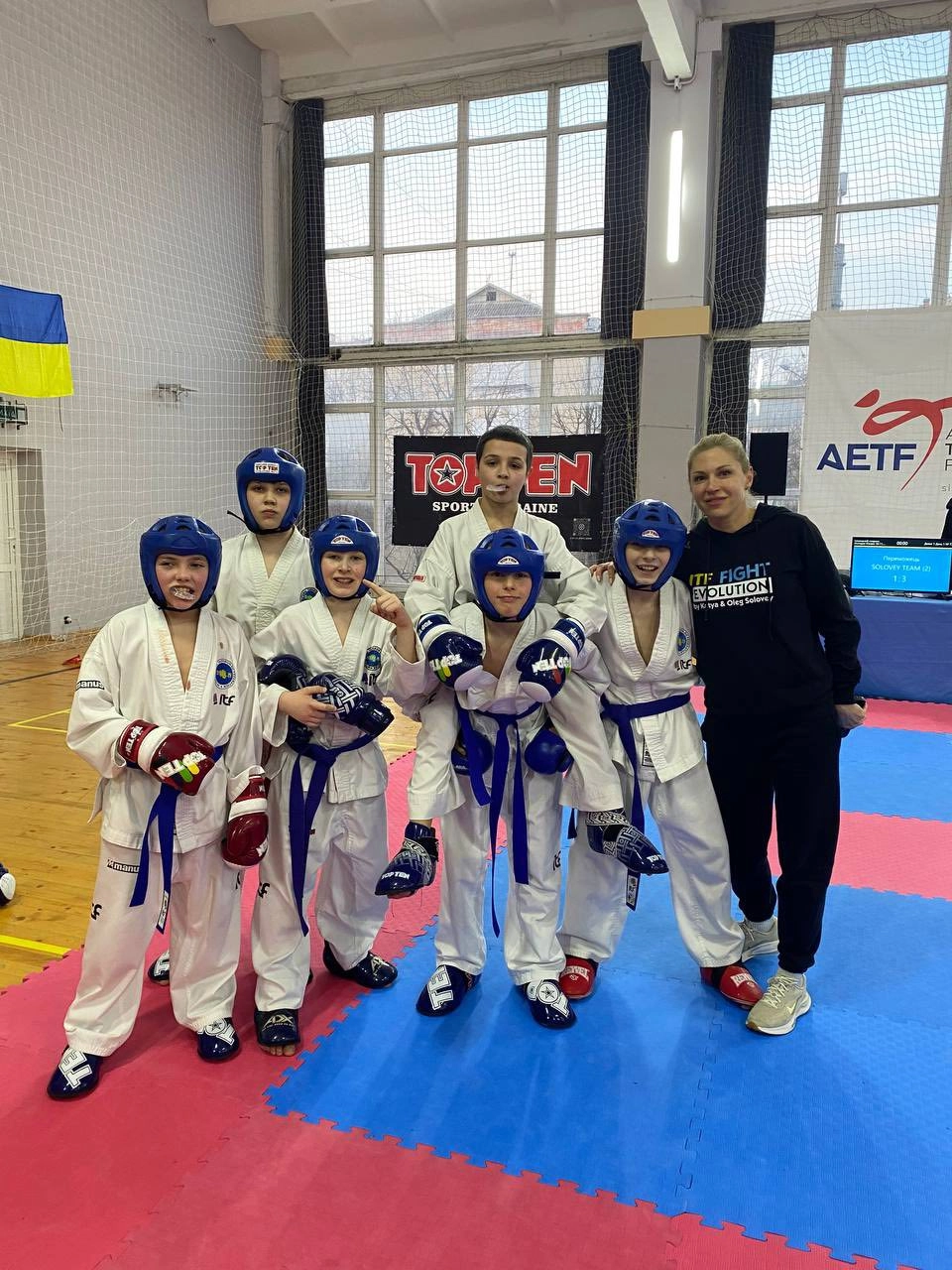 Спортсмени Solovey Team на всеукраїнському турнірі з Таеквон-До в Івано-Франківську