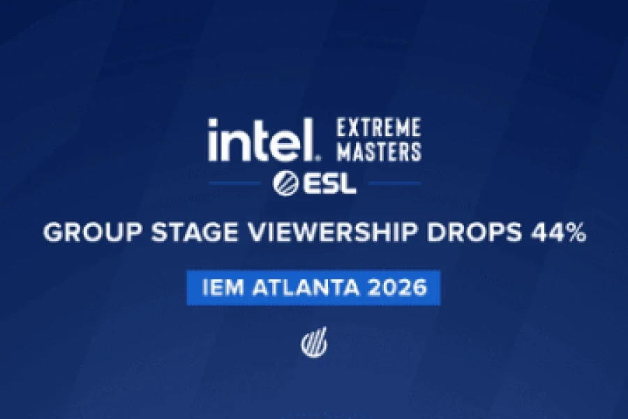IEM Atlanta 2026: де глядачі? Пік 630 900, середній 202 300