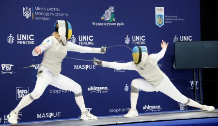Перший день чемпіонату України-2026: хто взяв золото у шпазі, шаблі та рапірі?
