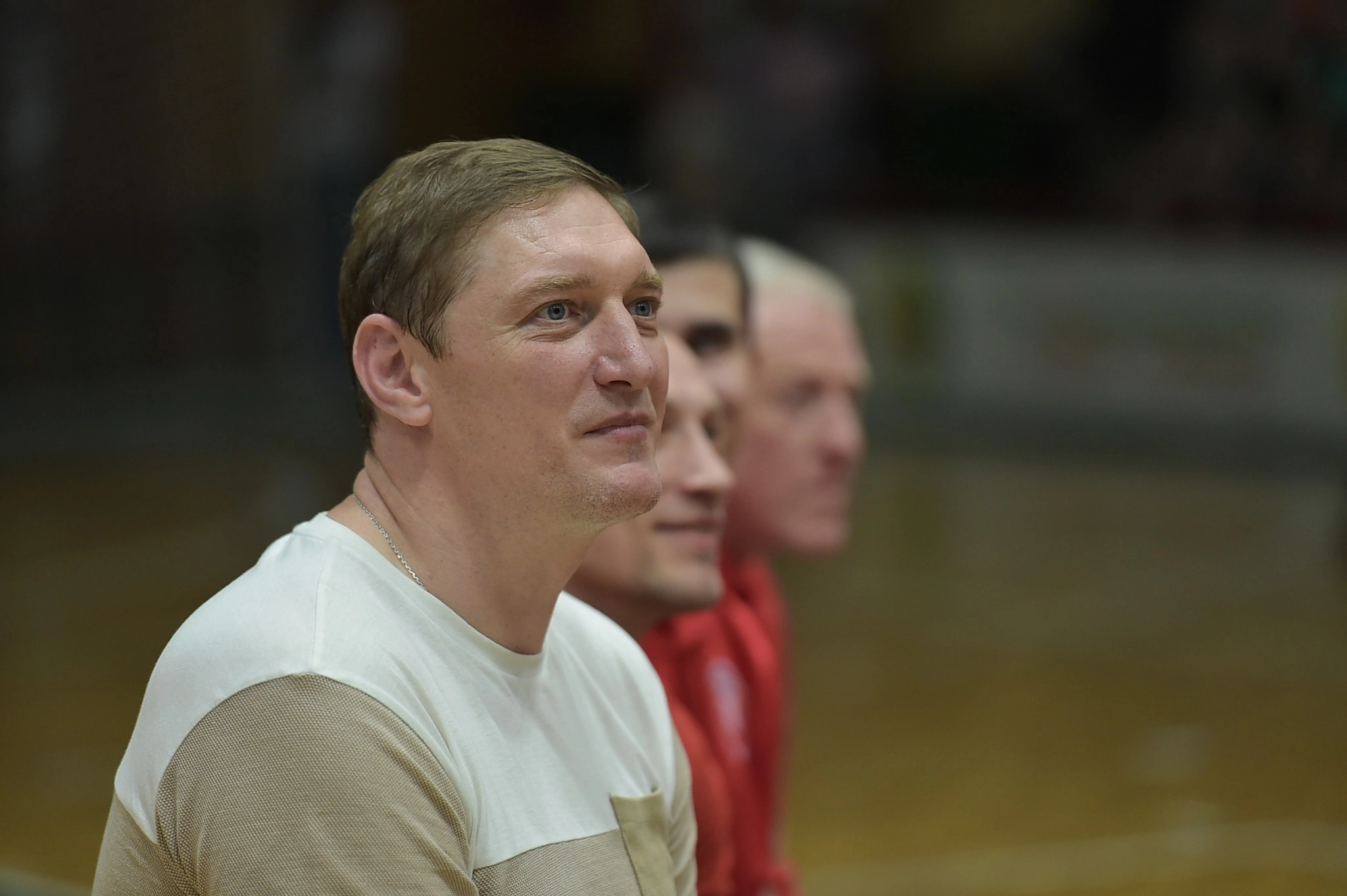 Головний тренер БК Рівне Денис Спиридонов на зустрічі з уболівальниками після сезону 2025/26