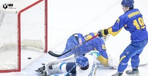 Денискін зрівнює рахунок у матчі Україна-Казахстан на чемпіонаті світу в Польщі 2023 року