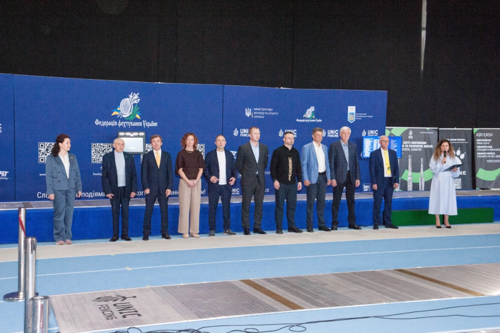 Урочисте відкриття чемпіонату України-2026 з фехтування в Олімпійському коледжі ім. І. Піддубного