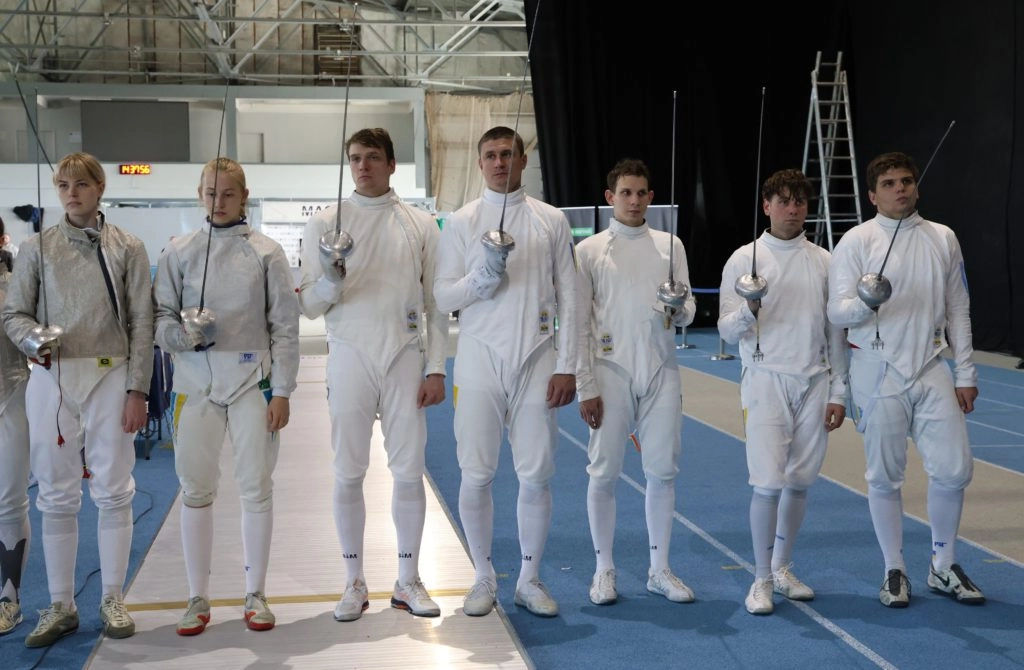 Учасники чемпіонату України-2026 з фехтування на доріжках коледжу ім. І. Піддубного