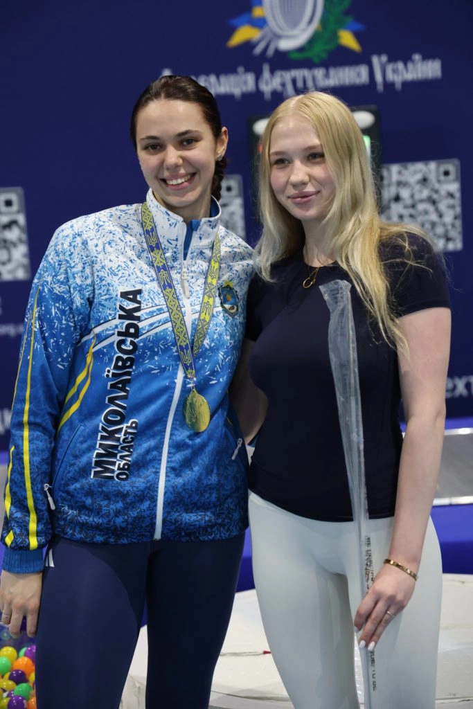 Аліна Комащук з медаллю на чемпіонаті України-2026 у Києві, Олімпійський коледж ім. І. Піддубного