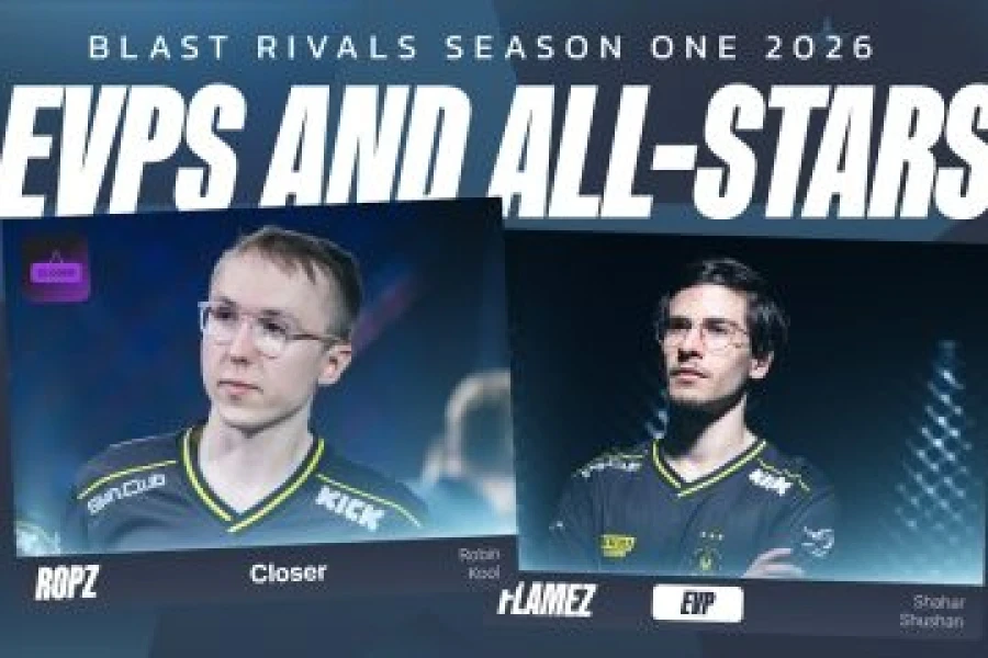 All-Star BLAST Rivals 2026: Vitality з п’ятим титулом – MVP ZywOo