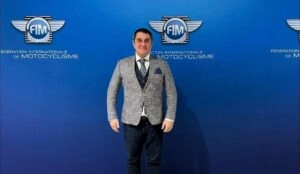 Максим Ситницький на заході FIM, святкує 43-річчя як член правління Федерації мотоциклетного спорту України