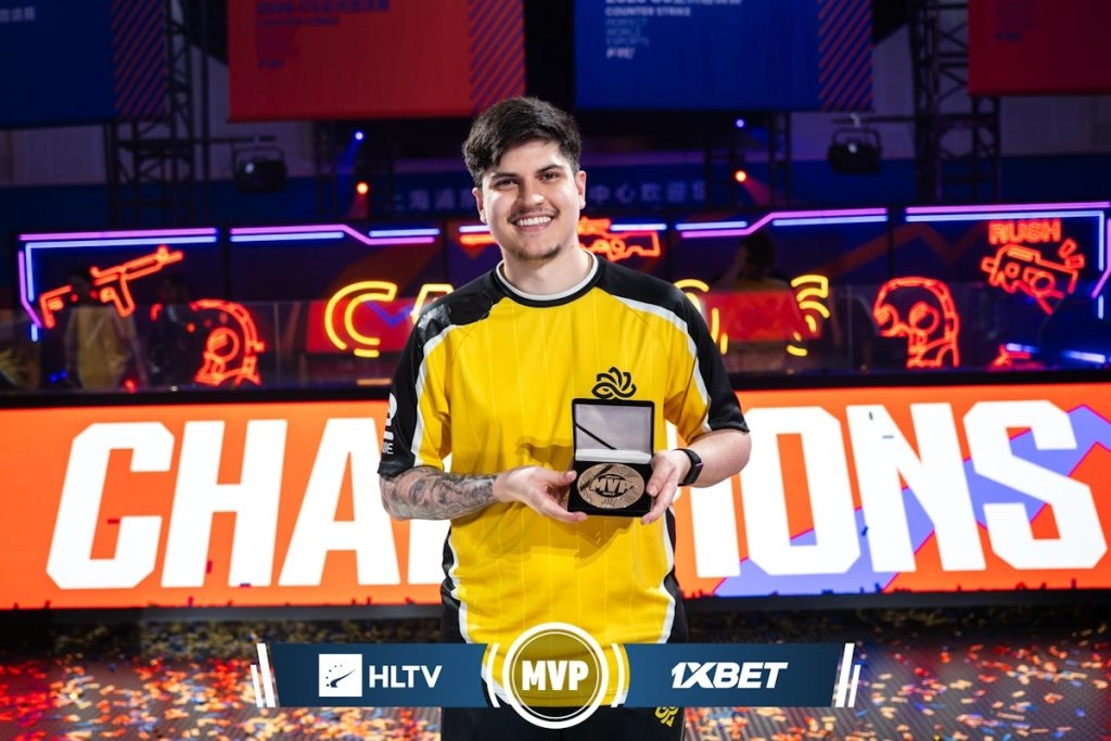 Гравець Legacy з нагородою MVP після перемоги на CS Asia Championships 2026 у Шанхаї