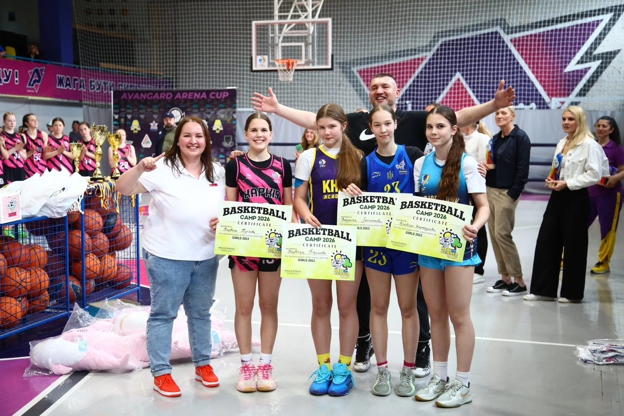 Переможниці Фіналу чотирьох ВЮБЛ 2012 у Києві отримують сертифікати Basketball Camp 2026