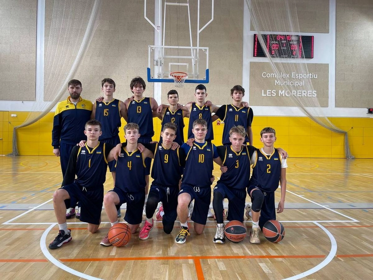 Юнацька збірна України U-16 на Фіналі чотирьох ВЮБЛ в Ужгороді, підготовка до Євробаскету