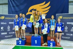 Переможці та призери командного заліку дівчат до 19 років на Чемпіонаті України з п’ятиборства