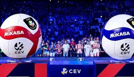 Офіційні м’ячі Євроволей-2026 від Mikasa: червоний чи синій?