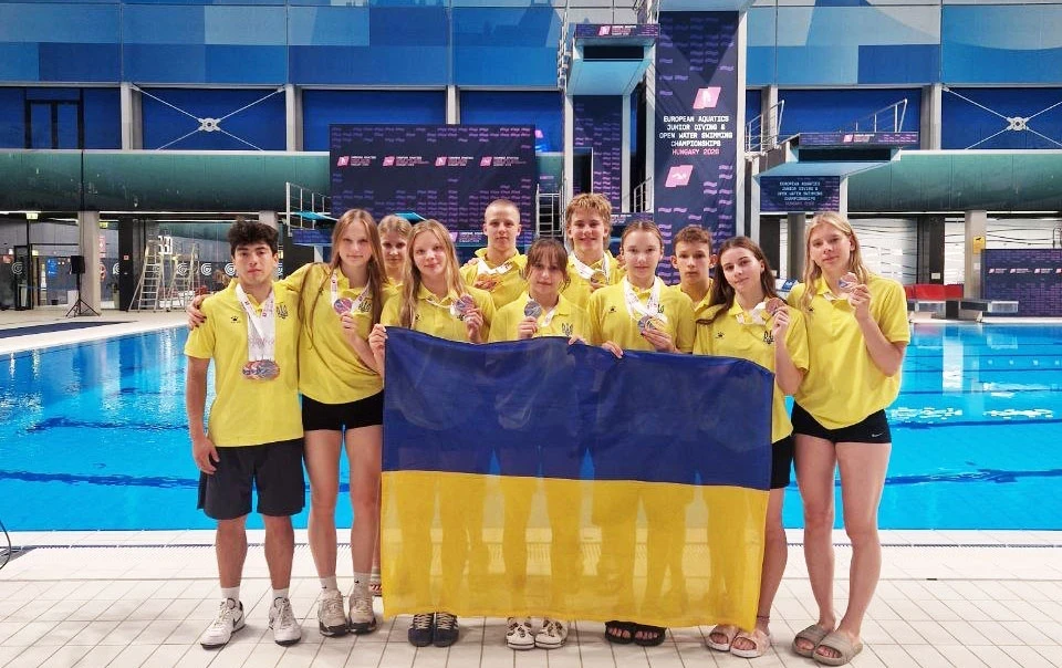 Як Україна вийшла у топ-3 Євро зі стрибків у воду: 14 медалей у Будапешті