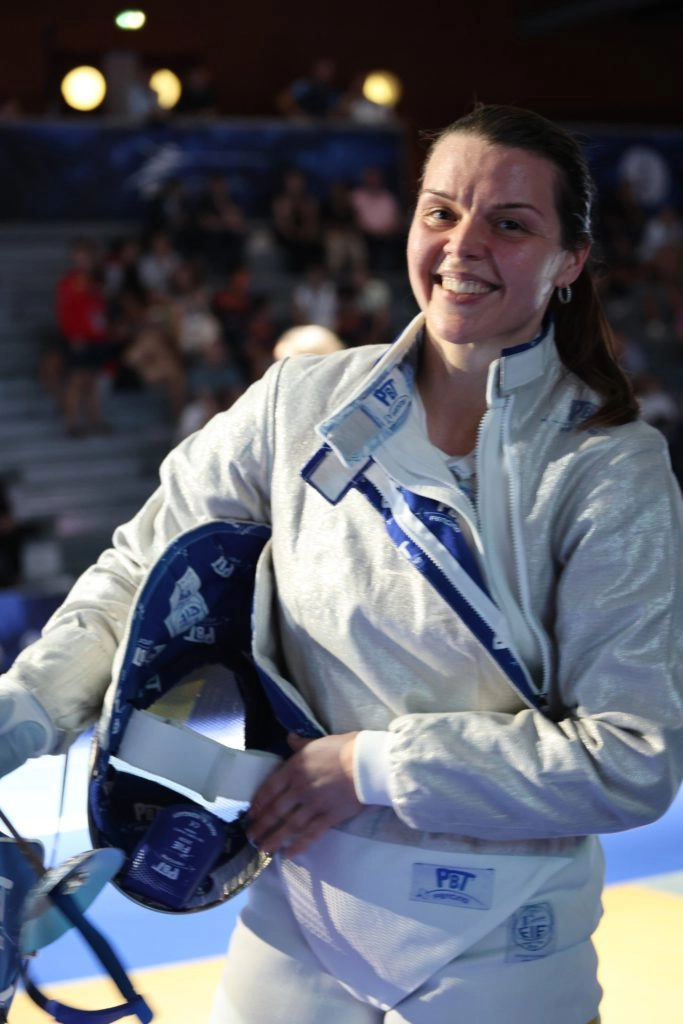 Аліна Комащук після здобуття бронзи на чемпіонаті Європи 2026 у французькому Антоні