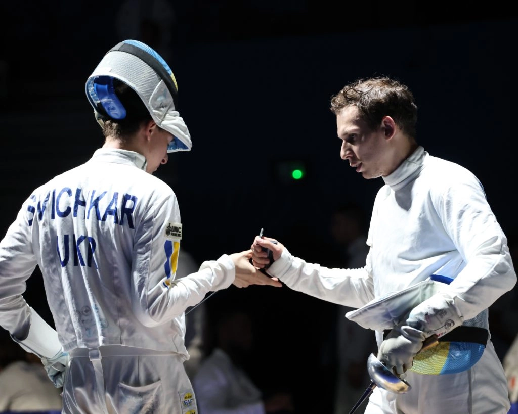 Свічкар і Кошман святкують бронзу на чемпіонаті Європи з фехтування у Франції 2023