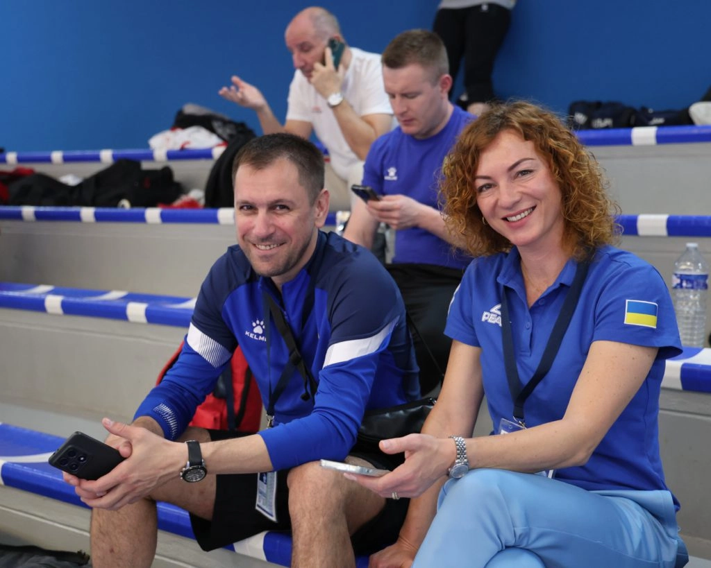 Тренери збірної України на чемпіонаті Європи з фехтування в Антоні, Франція