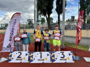 Переможці юнаків U15 на Чемпіонаті України з сучасного пʼятиборства 2026 у Києві